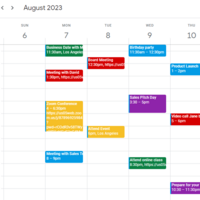 Calendar Management