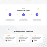 Portfolio Landing Page Design