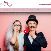 WordPress Wedding Services website