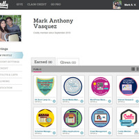 My Badges for completing specific course