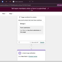 Form workflow and automation