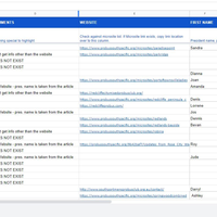 Lead Generation - Find seniors club info committee head. 