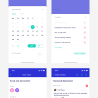 Event Task Manager iOS app