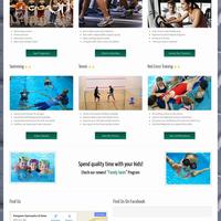 Evergreen Sports Center Website Development