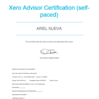 Xero Advisor Certification (self paced)