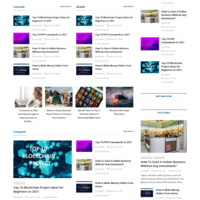WordPress Technology blog website