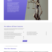 UI design for a Lawyer