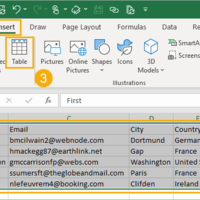 Excel Data Entry