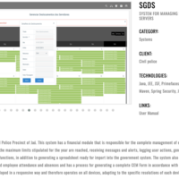 SYSTEM FOR MANAGING SECTIONAL POLICE STATION SERVERS
