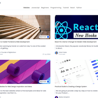 blog app using dev.to api and nuxtjs