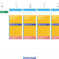 Calendar Management