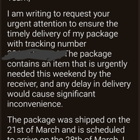 customer support email communication