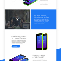 Product Landing Page Design