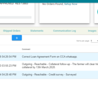 Client communiction tracking