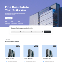Real Estate Website Design