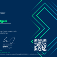 My Virtual Assistant Certificate 