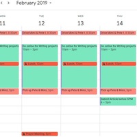 Calendar Management in Google Calendar