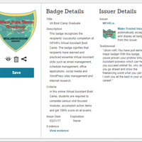 VA Bootcamp Graduate Credly Badge