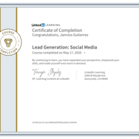 Lead Generation training Certification