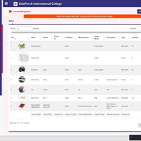 EduPorch inventory module