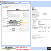 Kofax with invoice