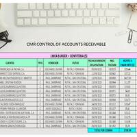CMR CONTROL OF ACCOUNTS RECEIVABLE