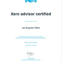 Xero Advisor Certified 