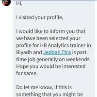 Job Invites from LinkedIn