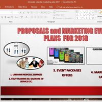 Powerpoint Slide - Marketing Proposal Presentation