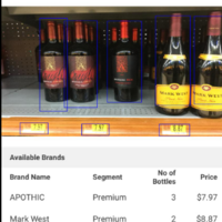 Liquor Brand & quantity Detection with Price