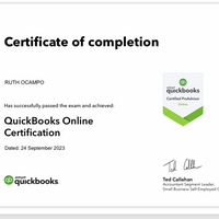 Quickbooks CertifiedProAdvisor