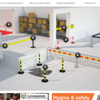Store for crowed & safety control barriers