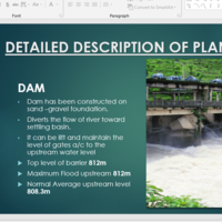 Presentation of Hydropower Plant