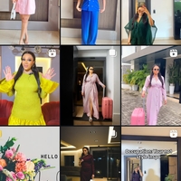 Instagram page managed for a fashion brand 