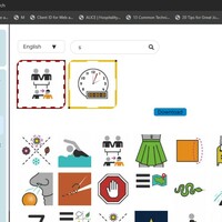 Text2ikon a platform used to create senetences from icons 
