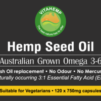 Hemp Seeds Oil Label