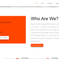 Website for Charity organization
