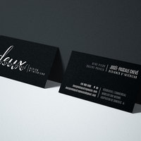 Deux Pieds Quatre Pouces Logo & Business card