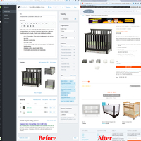 Shopify product uploading samples