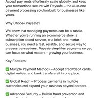 Landing page