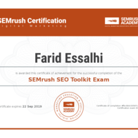 SEMrush Advertising Certification