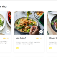 Food Delivery Platform Menu