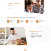 landing page