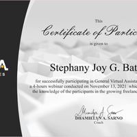 General Virtual Assistance Training
