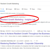 Get indexed on the 1st page of Google