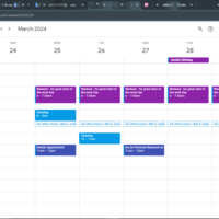 Calendar Management