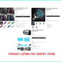 Product Listing for Shopify Store using Oberlo