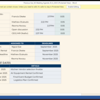 Weekly Reporting & Data Tracking 