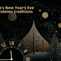 Animated holiday card for C-Suite executive.