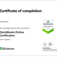 QB Online Certificate